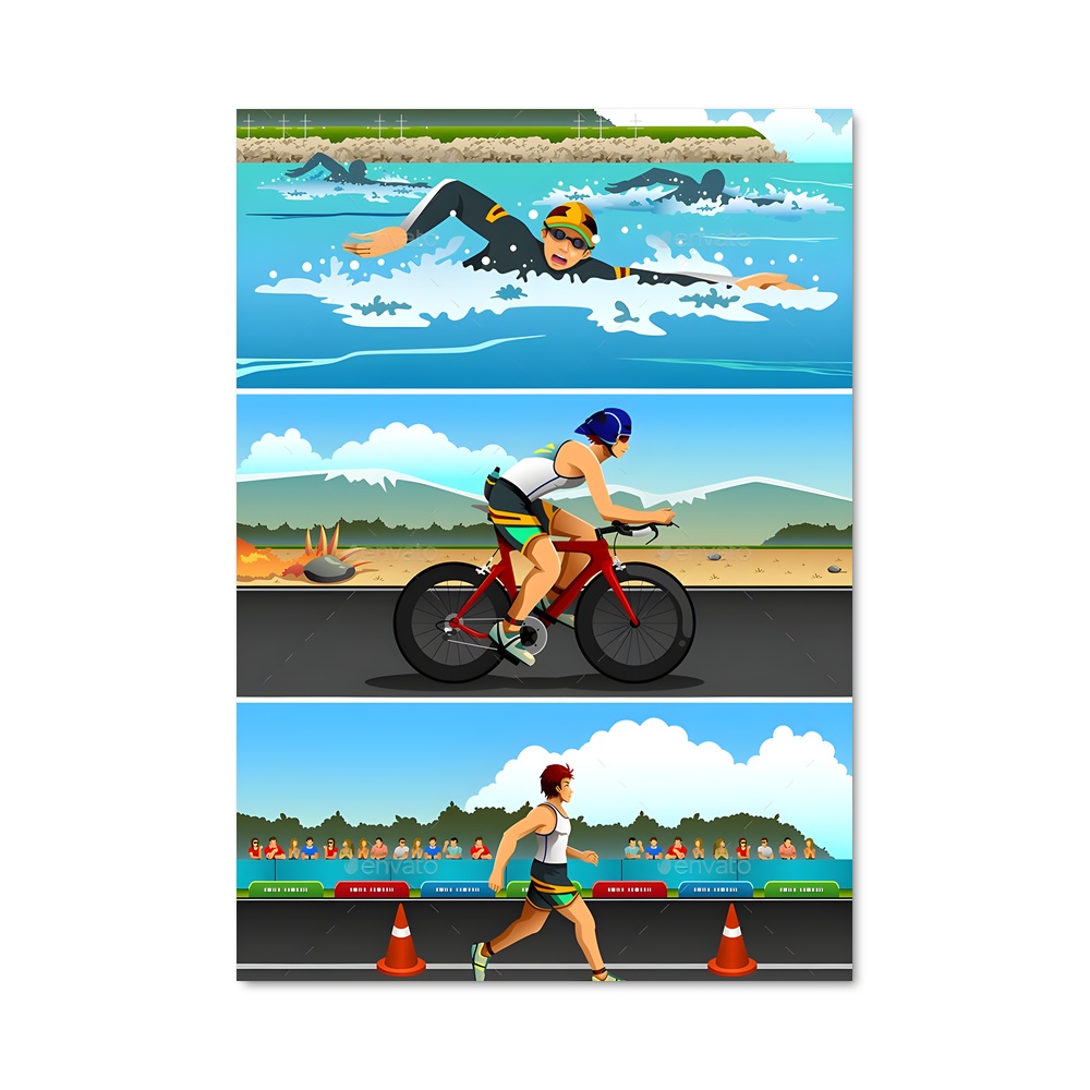 Poster Triathlon Fever